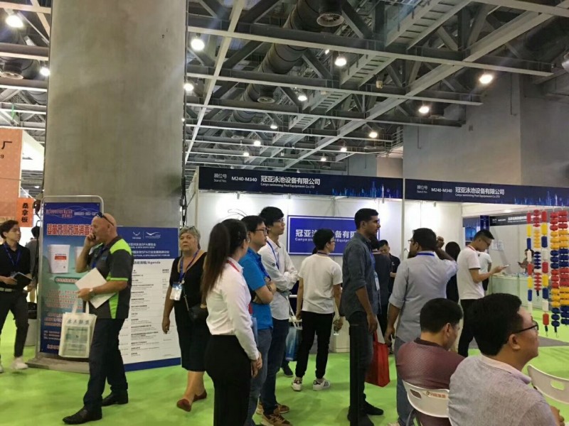 名企聚首廣州，2018亞洲泳池SPA博覽會昨日開幕