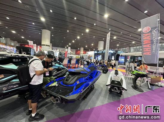 2024亞洲游艇展在廣交會展館開幕。程景偉 攝 2024亞洲游艇展在廣交會展館開幕。程景偉 攝
